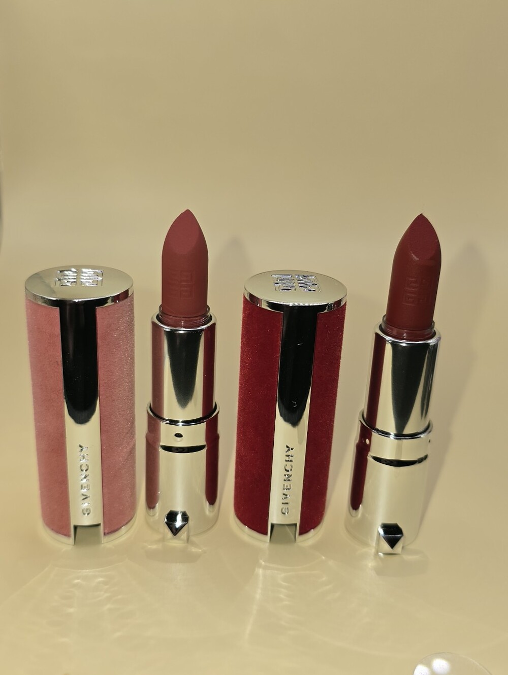 Givenchy Day to Night Duo:  LeRouge Sheer Velvet + LeRouge Deep Velvet (MINI'S)
